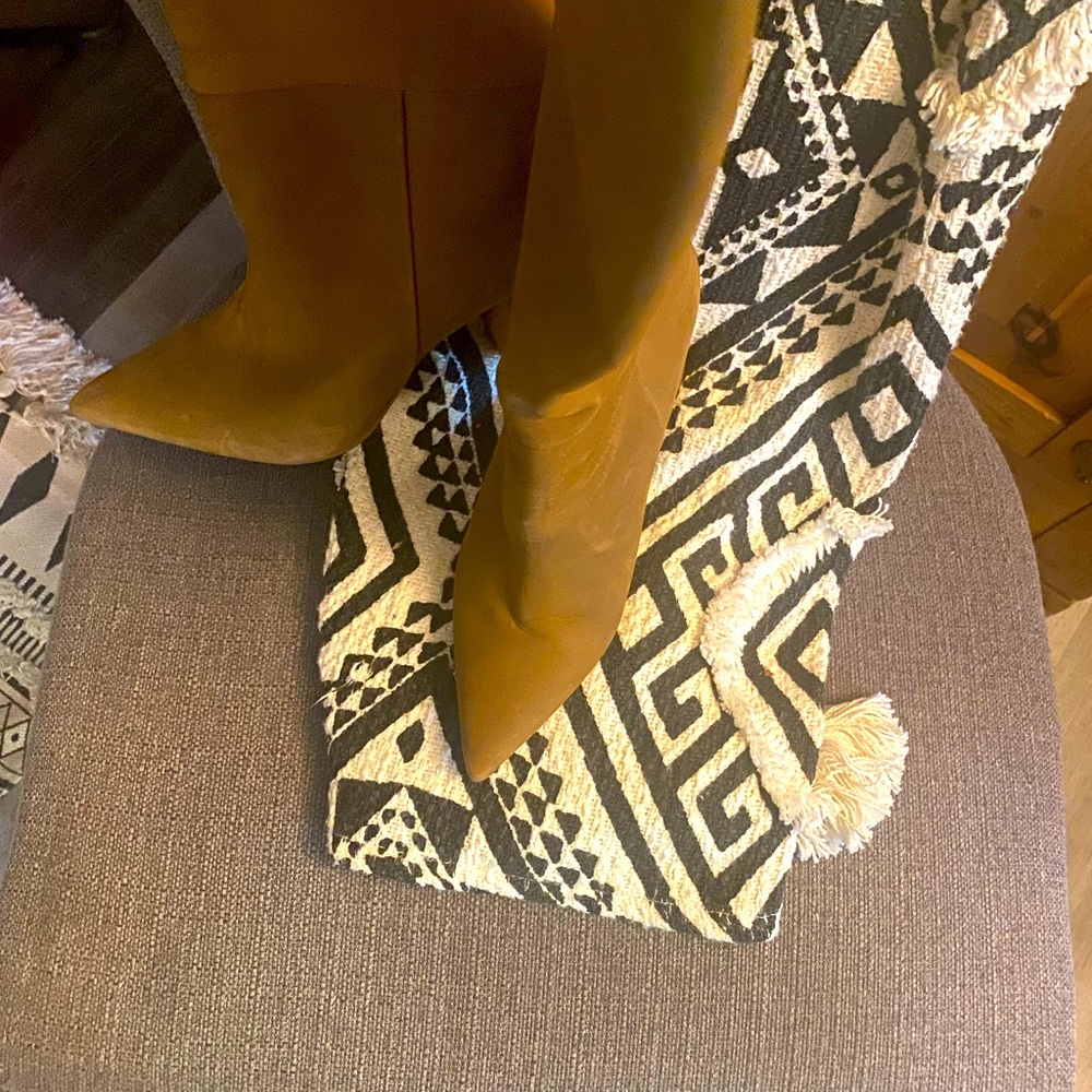 Antonio Melani 7.5 brown soft seude . Used twice